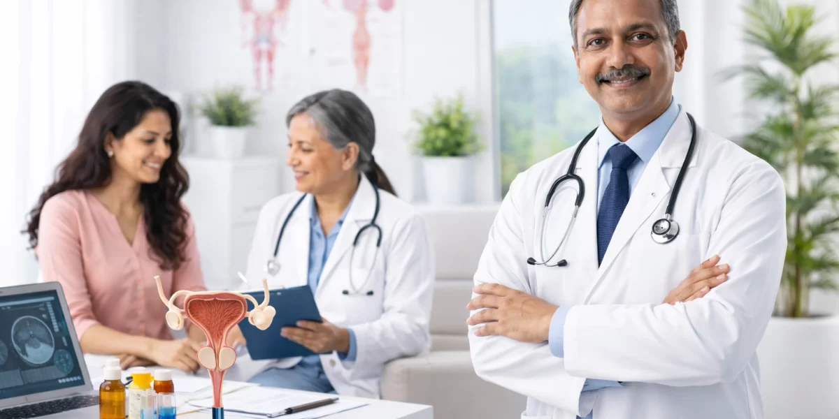 female functional clinic Medical consultation in a clinic