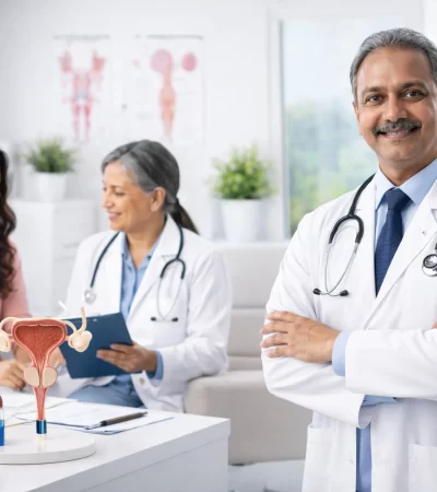 female functional clinic Medical consultation in a clinic